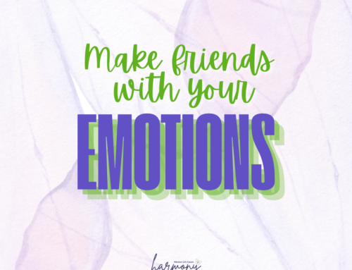 Make Friends With Your Emotions